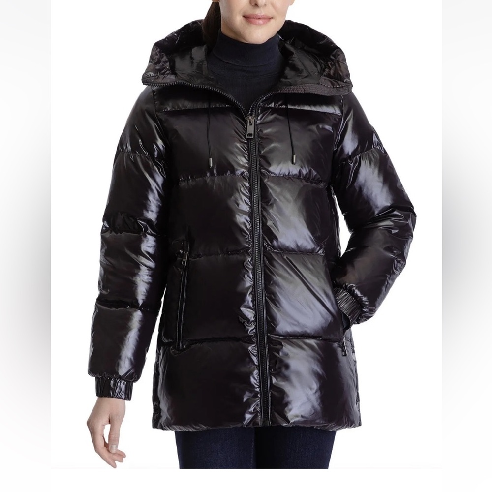 MICHAEL Michael Kors Black winter jacket
Women's High-Shine Hooded Down size XS